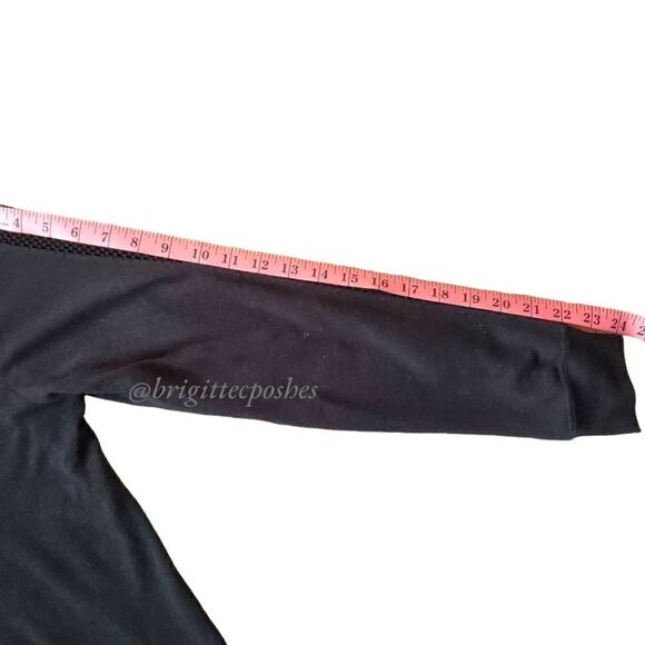 FLYWHEEL Black Meshed Sleeve Sweater - Picture 9 of 12